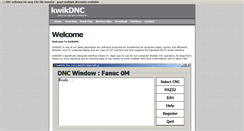Desktop Screenshot of kwikdnc.com